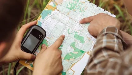 Geocaching at Bear Creek Mountain Resort
